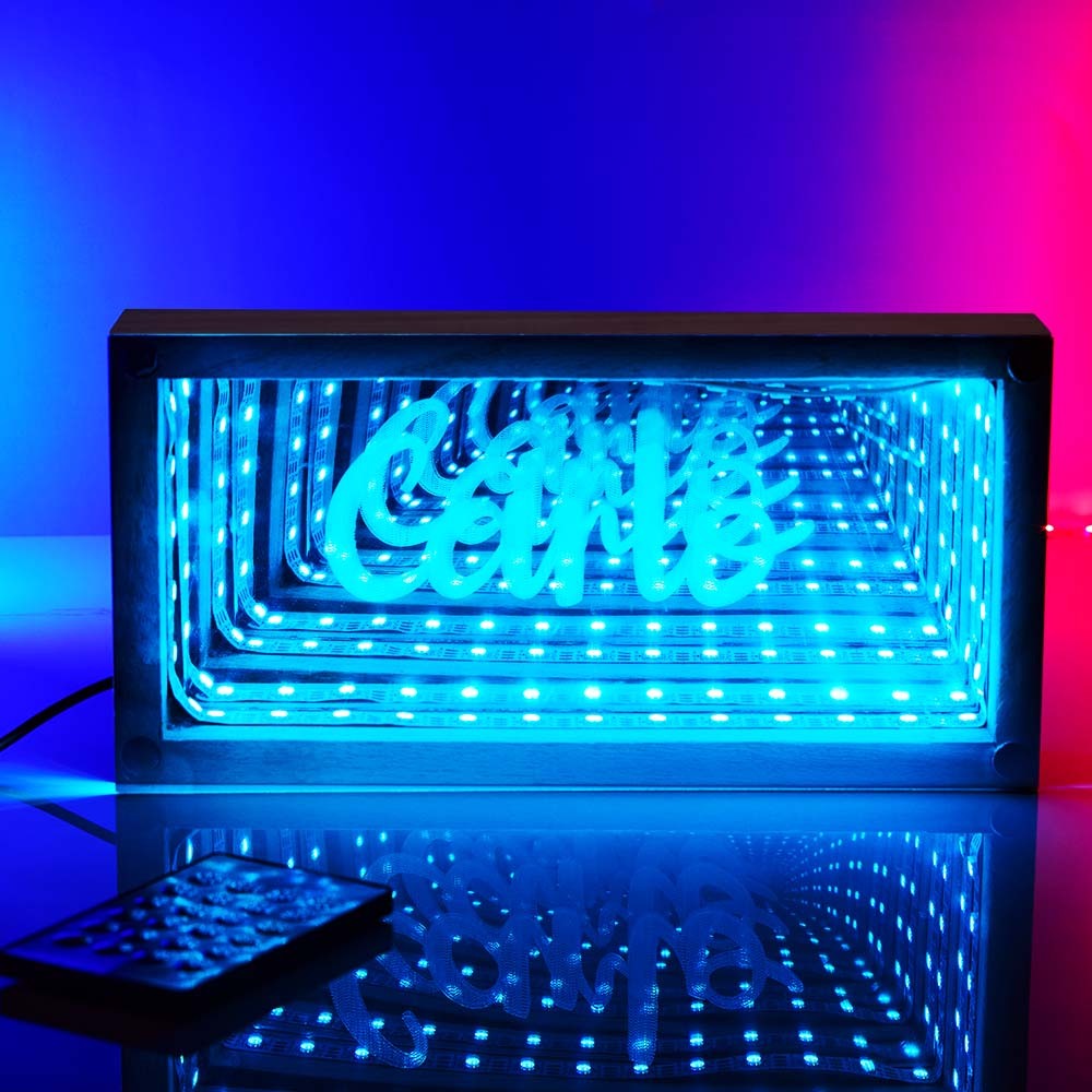 Personalisiertes Spiegellicht Mit Namen, Spiegellicht, Tolles Geschenk Für Die Inneneinrichtung - CustWitDE