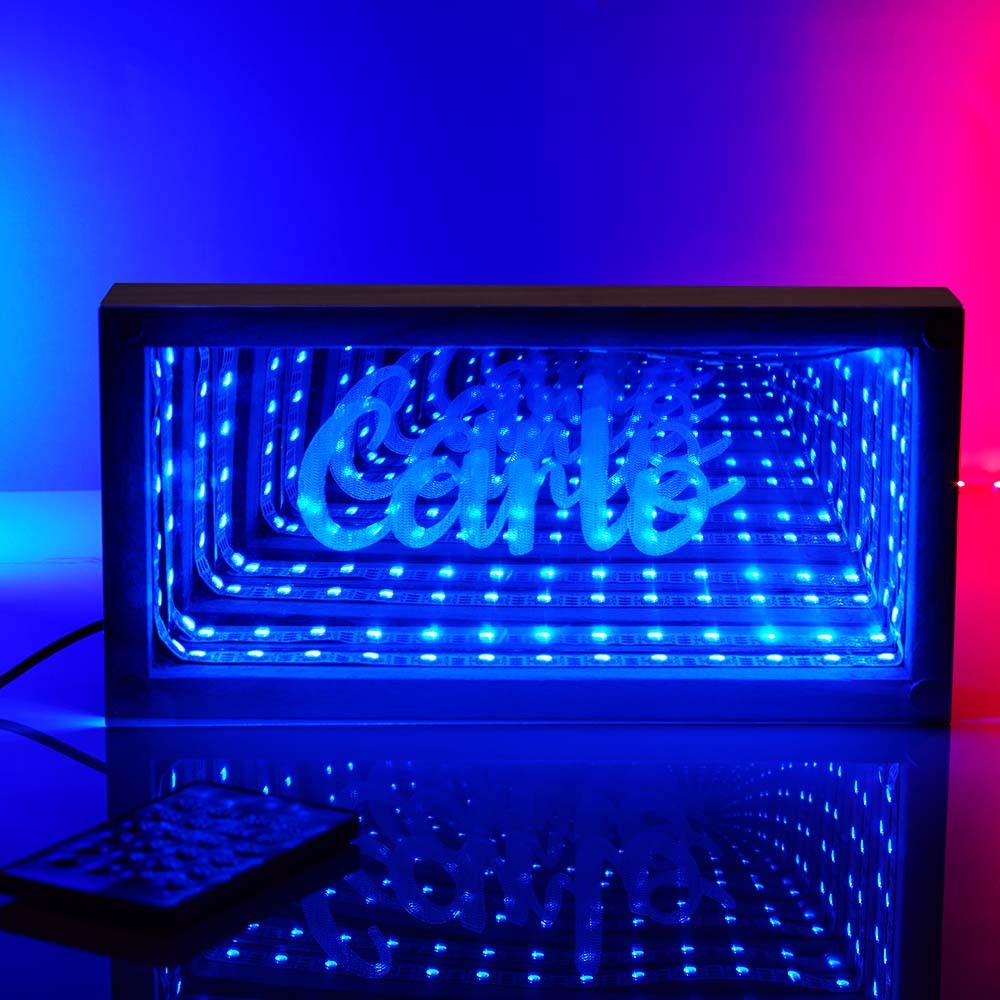 Personalisiertes Spiegellicht Mit Namen, Spiegellicht, Tolles Geschenk Für Die Inneneinrichtung - CustWitDE