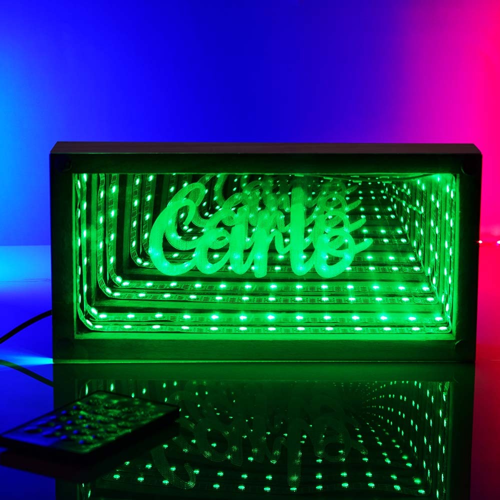 Personalisiertes Spiegellicht Mit Namen, Spiegellicht, Tolles Geschenk Für Die Inneneinrichtung - CustWitDE