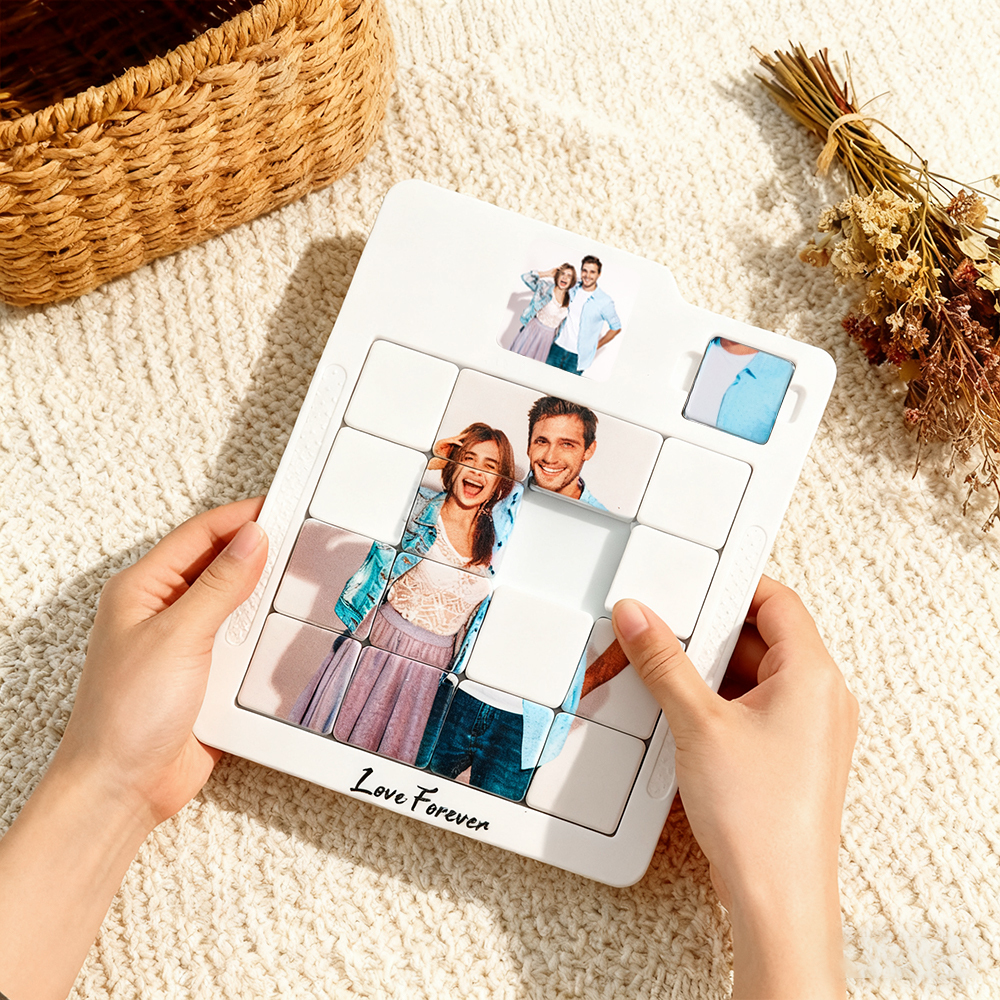 Personalisierbares Foto-Schiebepuzzle – Individuelles Geschenk mit eigenem Bild