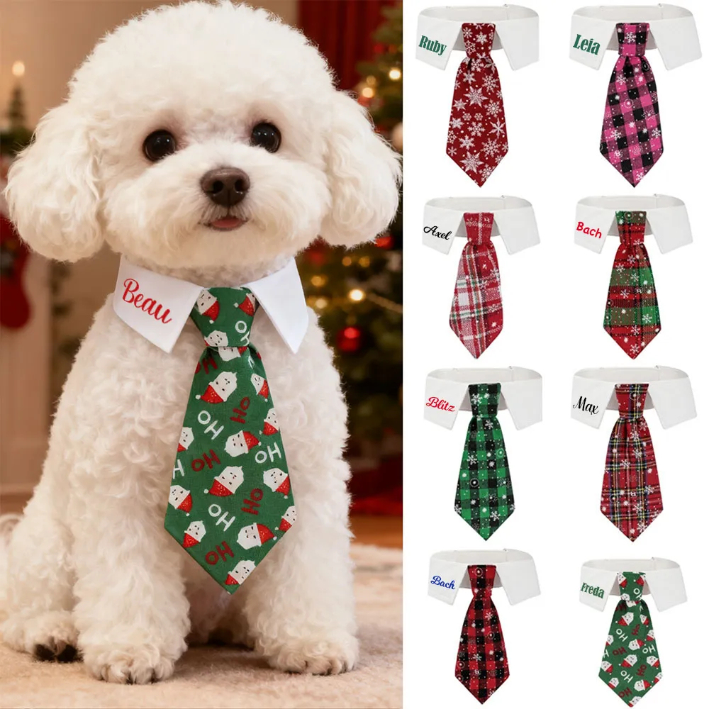 Personalisierte Weihnachtskrawatte Mit Namen – Das Perfekte Geschenk Für Tierliebhaber