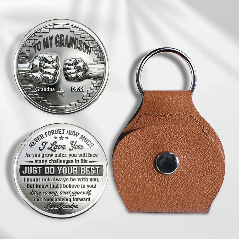 „To My Son I Believe In You" – Personalisierte, individuelle Taschenumarmung im 2D-Look und 3D-Pop - CustWitDE
