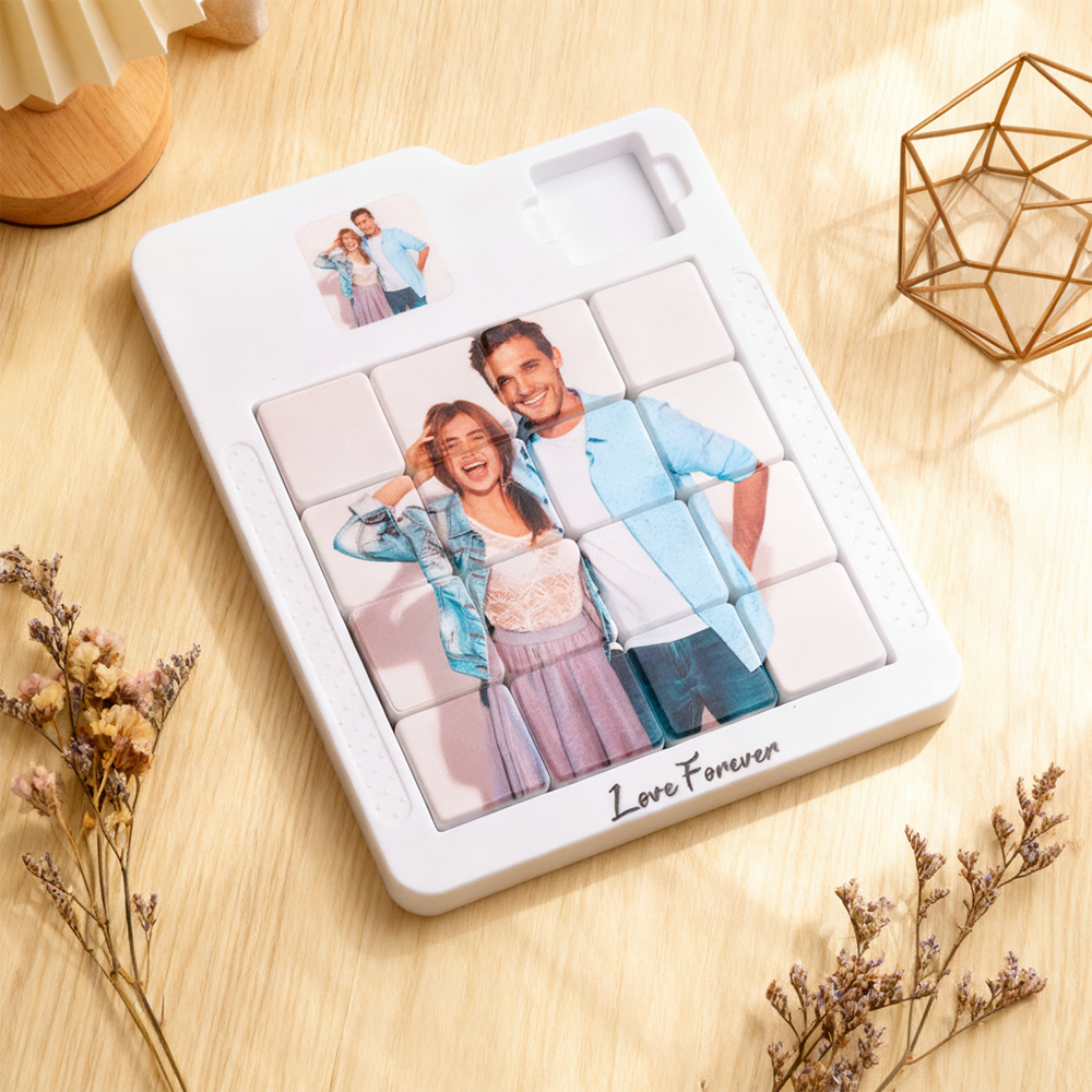 Personalisierbares Foto-Schiebepuzzle – Individuelles Geschenk mit eigenem Bild