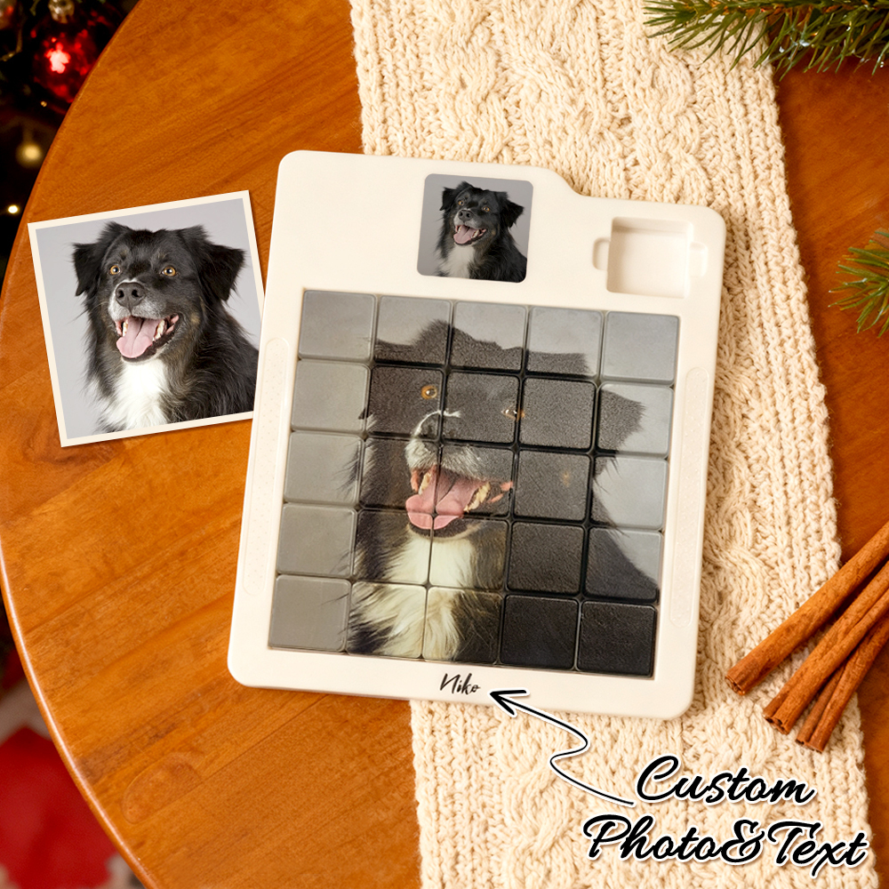 Personalisierbares Foto-Schiebepuzzle – Individuelles Geschenk mit eigenem Bild