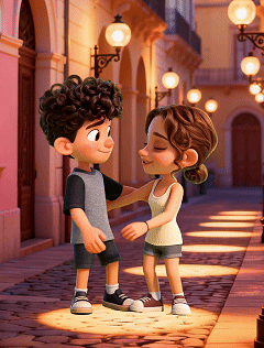 Lumina Boxes - Coffret Hologramme 3d Personnalisé Pour Couple - Cadeau Souvenir D'amour Sur Mesure Pour Un Anniversaire