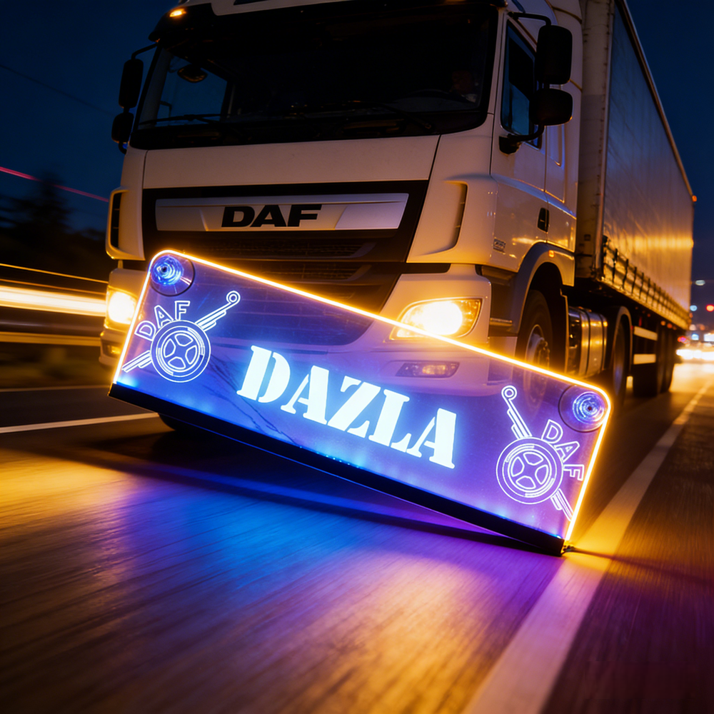 Plaque Signalétique Led Personnalisée Pour Voiture Led Camion : Personnalisez Votre Véhicule Avec Style