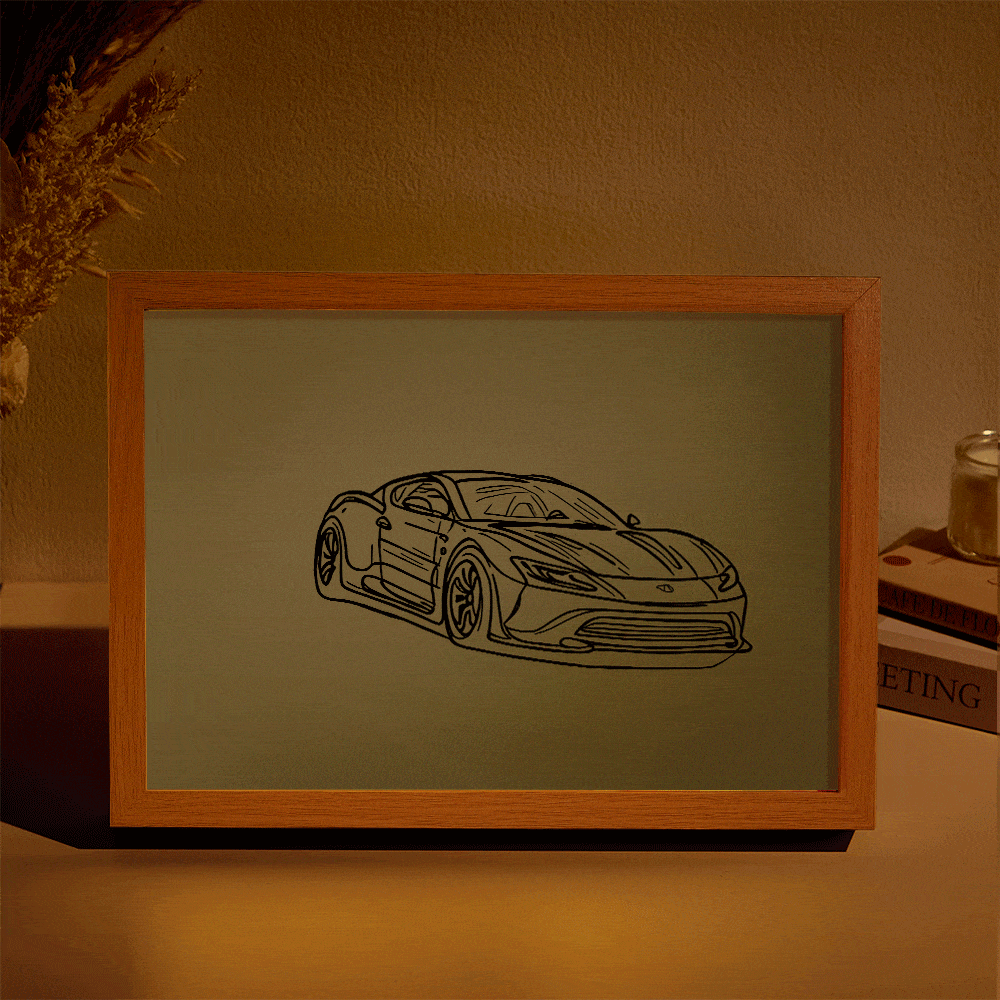 Veilleuse Photo Personnalisée Miracle Avec Motif De Nom Personnalisé, Cadeau Créatif Pour Les Amoureux Des Animaux