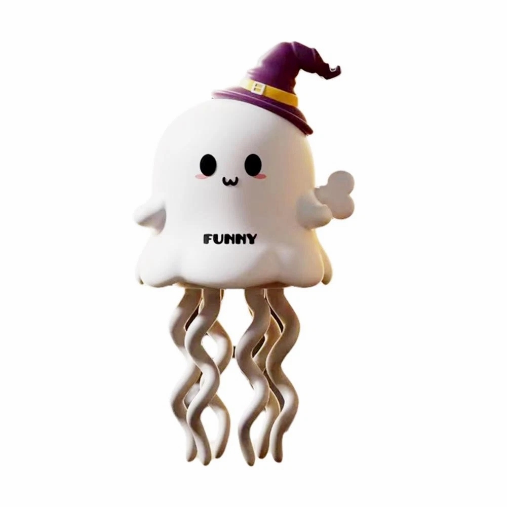 Jouets De Farces Halloween Fantôme Dansant Jouets D'horloge Dessin Animé Citrouille Des Bonbons Ou Un Sort Noël Père Noël Renne Danse Fantôme Jouet