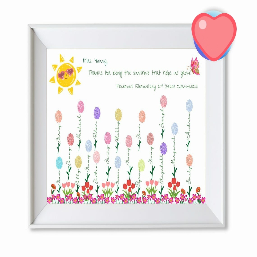 Cadeau Personnalisé D’appréciation De L’enseignant, Cadeau Inspirant De L’enseignant, Souvenir De Fin D’année, Téléchargement Numérique