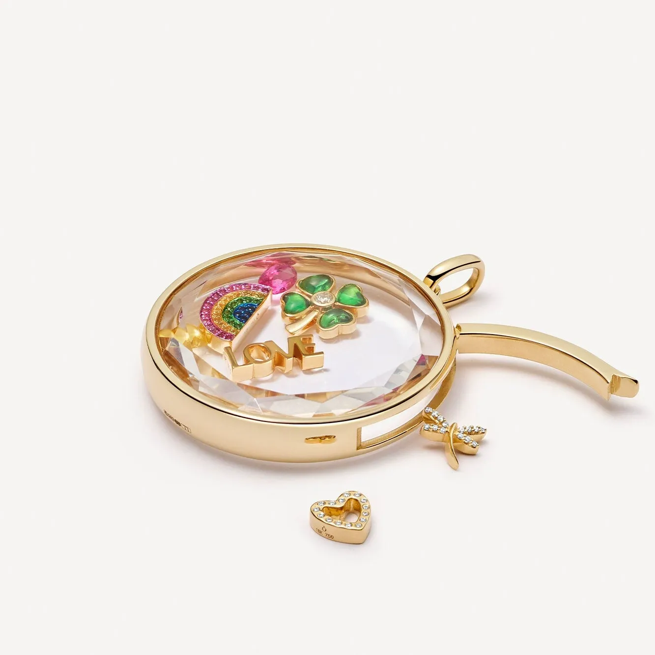 Custom Open Pendant Necklace for Women Girls Simple Fashion DIY Accessory Necklace