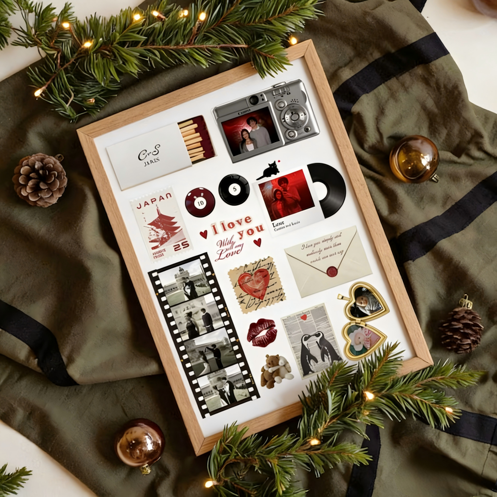 Cadre Photo Personnalisé Pour Boîte D'allumettes – Présentoir À Souvenirs Personnalisé Pour Anniversaire Et Saint-valentin