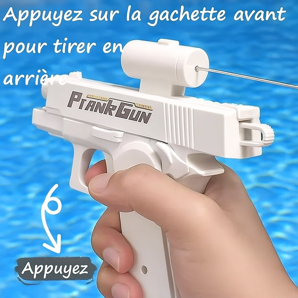 Pistolet À Eau Farceur, Pistolets À Eau Inversés Pulvérisant De L'avant Vers L'arrière, Cadeaux Fantaisie Idéaux Pour Les Amis
