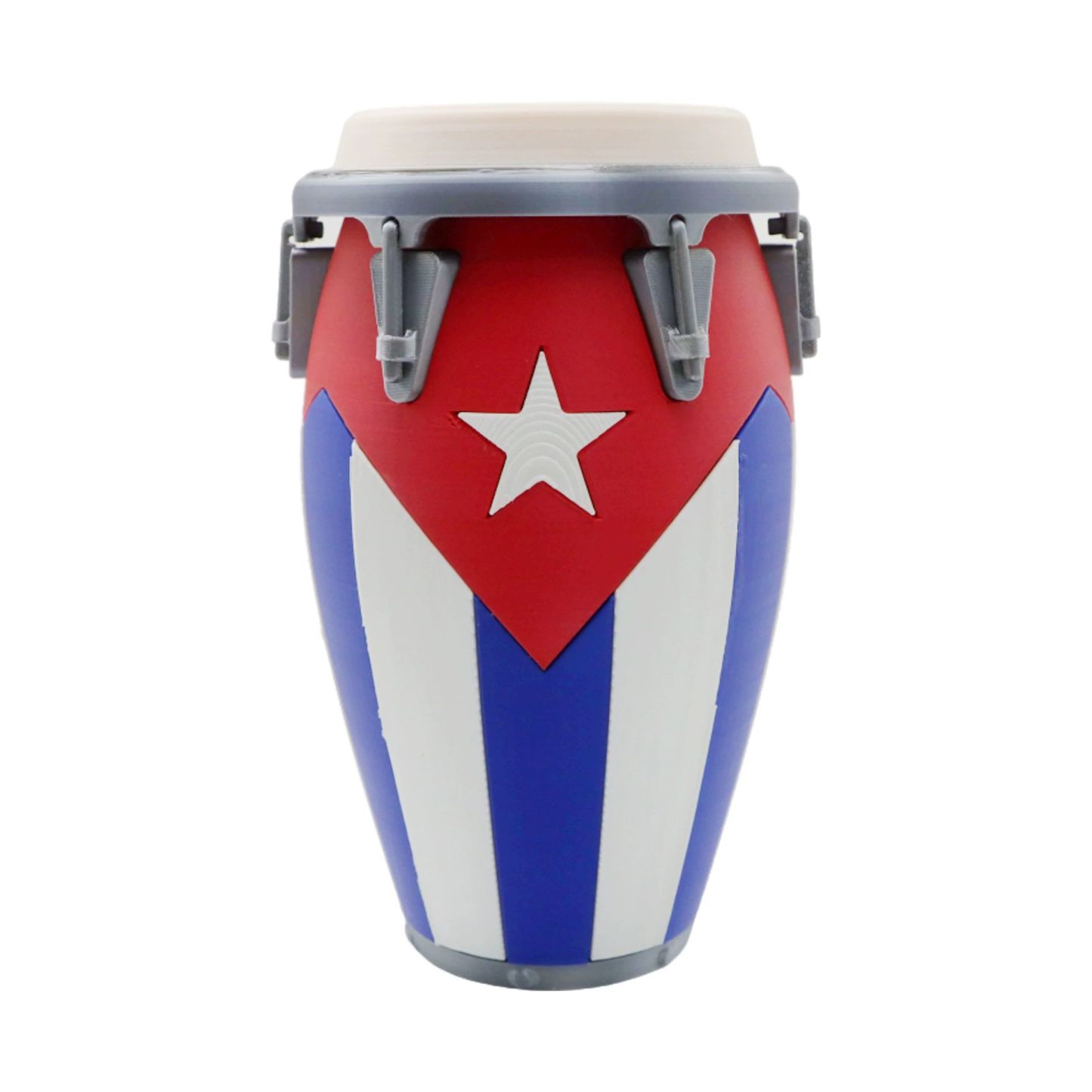 Tirelire Conga Drum Imprimée En 3D, Banque De Pièces De Monnaie, Refroidisseur De Canette, Décor De Drapeau De Cuba, Cadeau D'amateur De Musique - CustWitFR