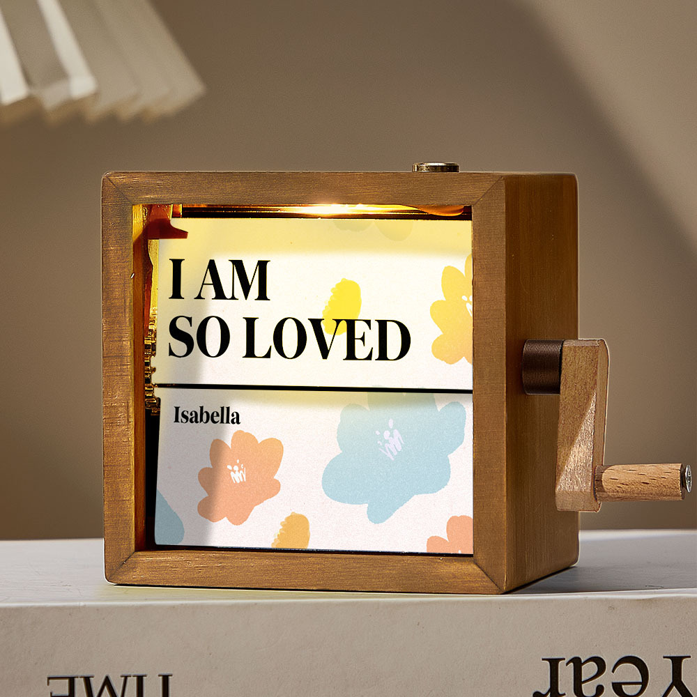 Cadre De Flipbook Personnalisé Pour Enfants, Album Photo Mécanique À Manivelle Avec Couvertures, Cadeau Pour Enfants - CustWitFR