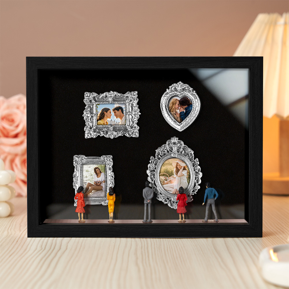 Museo di Noi - Mini Museo in teca | Decorazione Fotografica In Stile Barocco Vintage