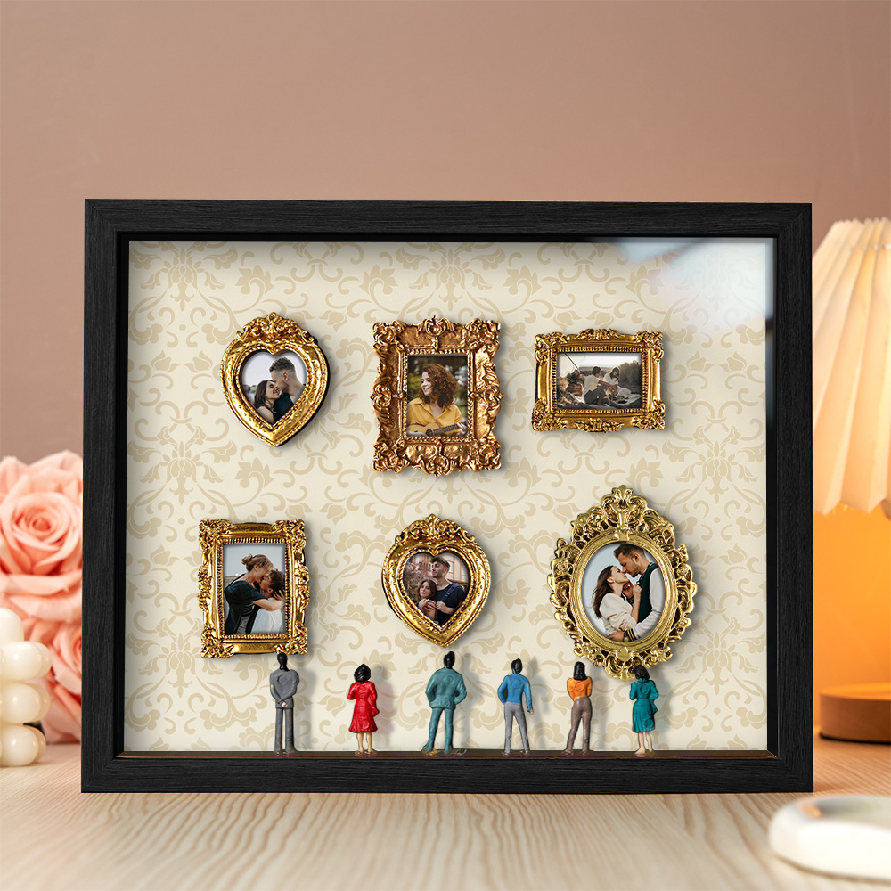 Boîte À Souvenirs Miniature « musée De Nous » | Décoration Photo Baroque Vintage