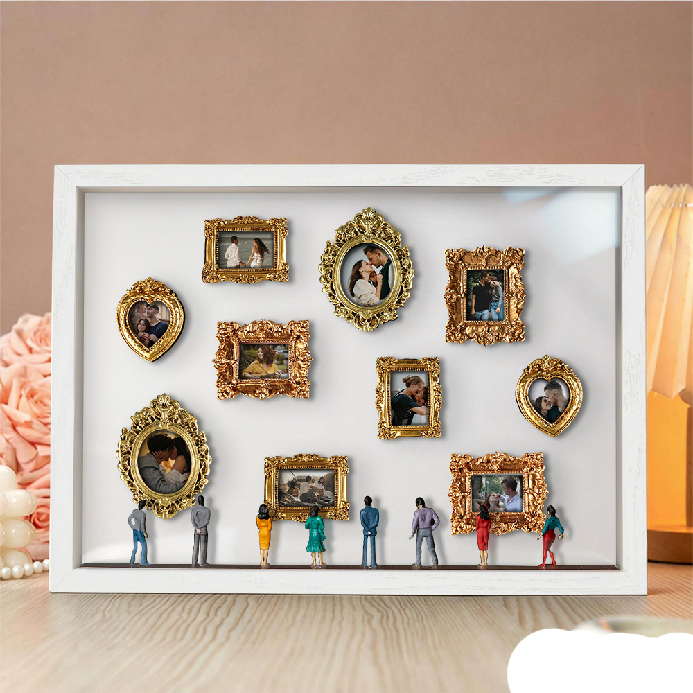 Boîte À Souvenirs Miniature « musée De Nous » | Décoration Photo Baroque Vintage