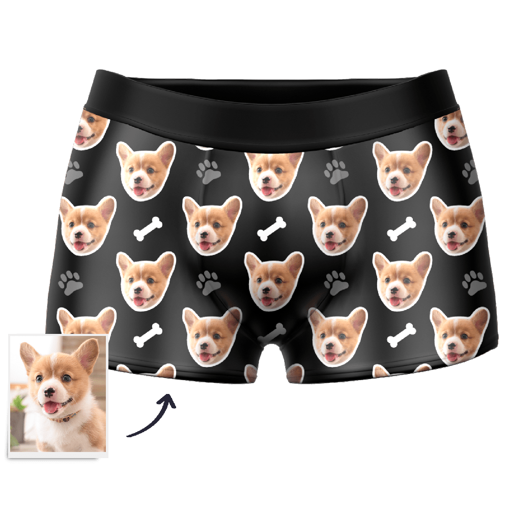 Custom Dog Boxer for Men Shorts 3D Online Preview