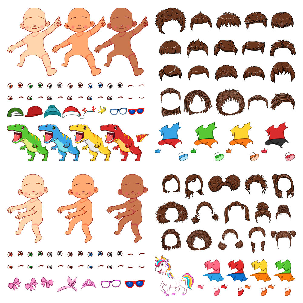 Personalized Jigsaw Puzzle Gift for Grandkid & Kids Custom Name with Multiple Unicorn & Dinosaur Style Back to School Gift for Kids & Grandson