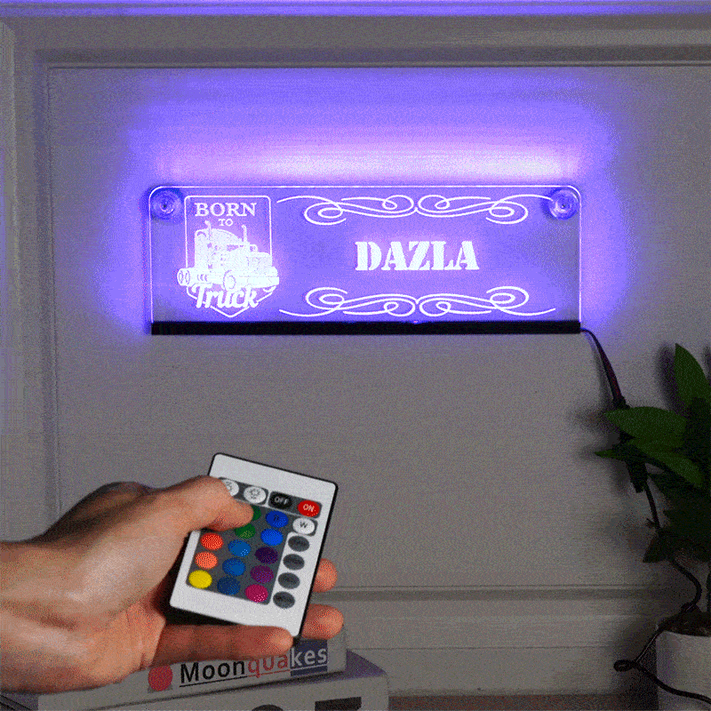 Plaque Signalétique Led Personnalisée Pour Voiture : Personnalisez Votre Véhicule Avec Style