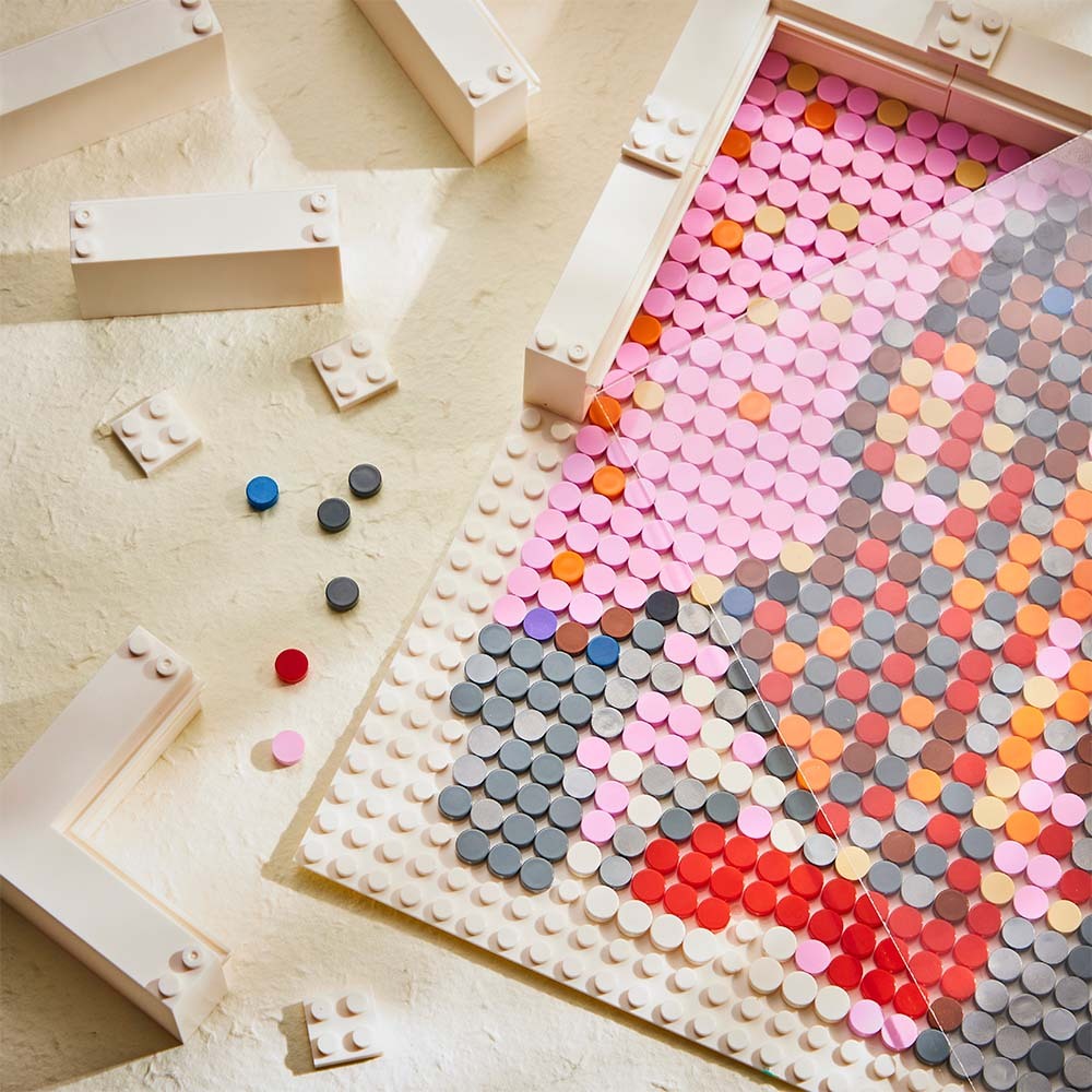 Pixel Picture Gifts Mosaic PUZZLE - CustWit