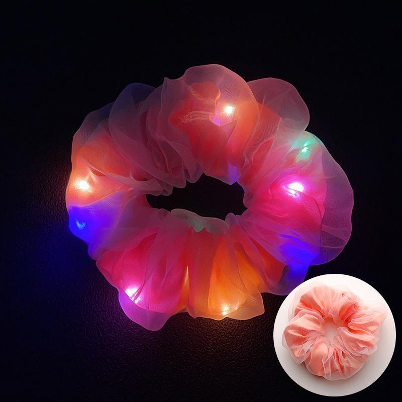 Bandeau Lumineux À Led Pour Cheveux, Accessoire Pour Cheveux Brillant, Idéal Pour Les Fêtes, Les Concerts, Les Événements Sportifs Et Halloween.
