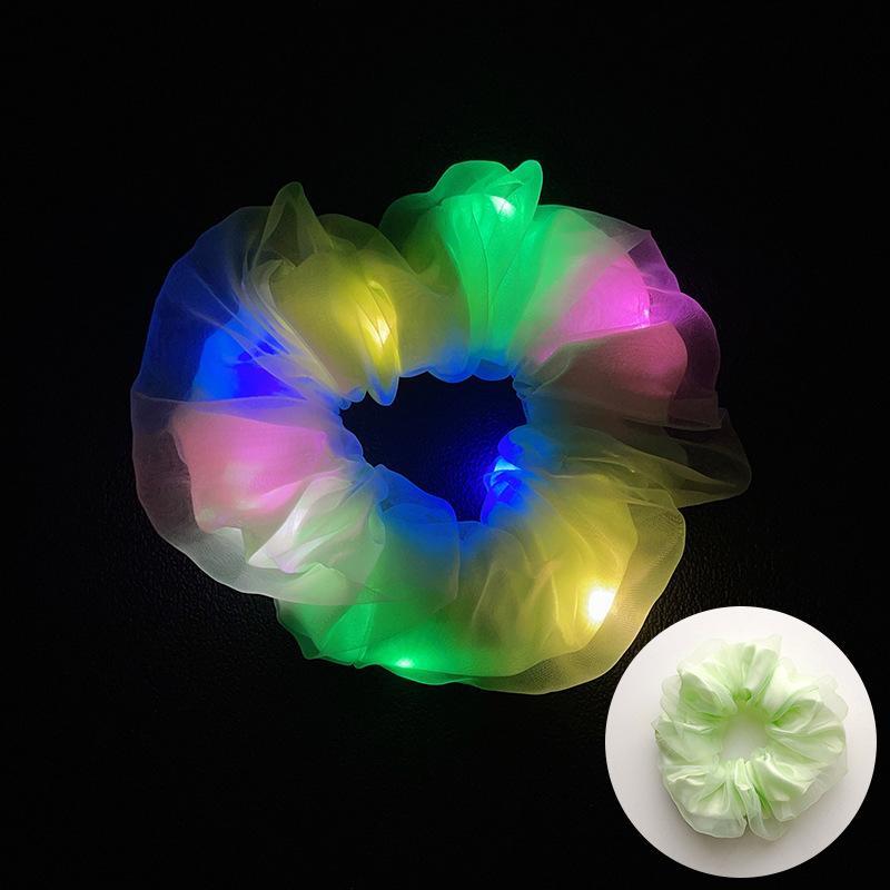 Bandeau Lumineux À Led Pour Cheveux, Accessoire Pour Cheveux Brillant, Idéal Pour Les Fêtes, Les Concerts, Les Événements Sportifs Et Halloween.