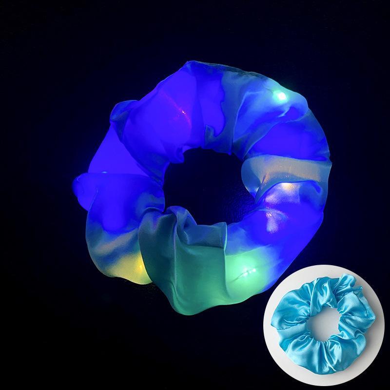 Bandeau Lumineux À Led Pour Cheveux, Accessoire Pour Cheveux Brillant, Idéal Pour Les Fêtes, Les Concerts, Les Événements Sportifs Et Halloween.