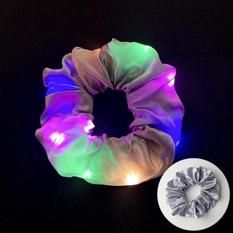 Bandeau Lumineux À Led Pour Cheveux, Accessoire Pour Cheveux Brillant, Idéal Pour Les Fêtes, Les Concerts, Les Événements Sportifs Et Halloween.