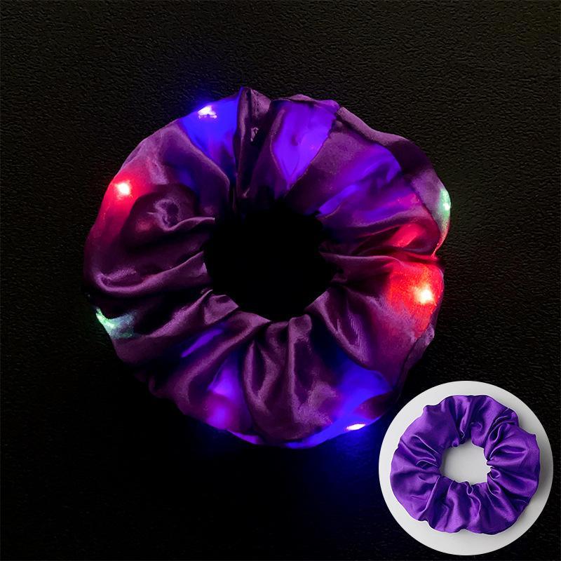 Bandeau Lumineux À Led Pour Cheveux, Accessoire Pour Cheveux Brillant, Idéal Pour Les Fêtes, Les Concerts, Les Événements Sportifs Et Halloween.