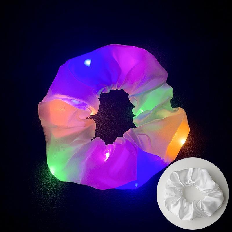 Bandeau Lumineux À Led Pour Cheveux, Accessoire Pour Cheveux Brillant, Idéal Pour Les Fêtes, Les Concerts, Les Événements Sportifs Et Halloween.