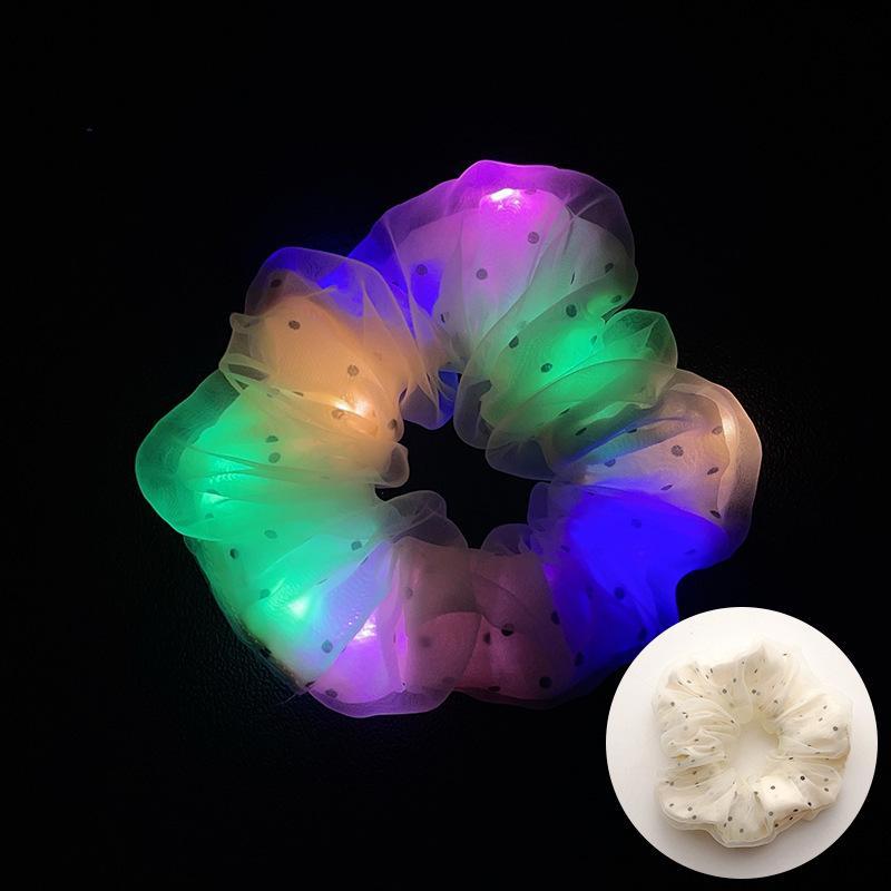 Bandeau Lumineux À Led Pour Cheveux, Accessoire Pour Cheveux Brillant, Idéal Pour Les Fêtes, Les Concerts, Les Événements Sportifs Et Halloween.