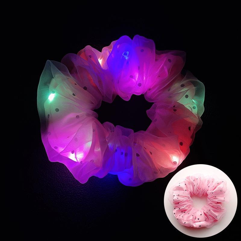 Bandeau Lumineux À Led Pour Cheveux, Accessoire Pour Cheveux Brillant, Idéal Pour Les Fêtes, Les Concerts, Les Événements Sportifs Et Halloween.
