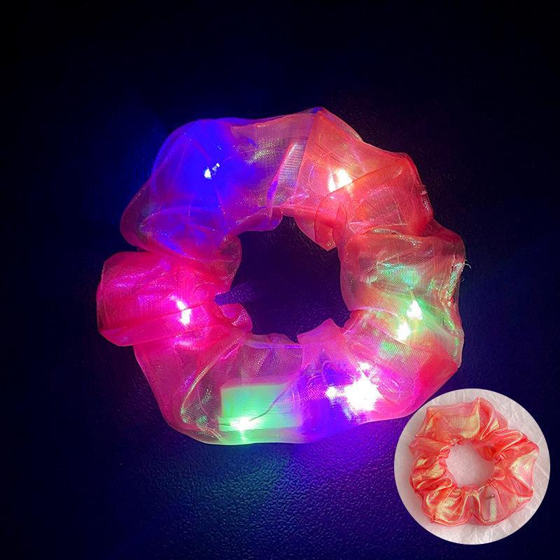 Bandeau Lumineux À Led Pour Cheveux, Accessoire Pour Cheveux Brillant, Idéal Pour Les Fêtes, Les Concerts, Les Événements Sportifs Et Halloween.