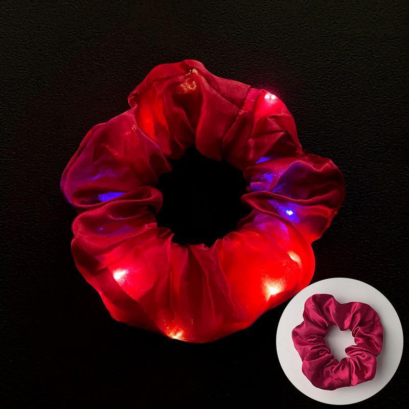 Bandeau Lumineux À Led Pour Cheveux, Accessoire Pour Cheveux Brillant, Idéal Pour Les Fêtes, Les Concerts, Les Événements Sportifs Et Halloween.