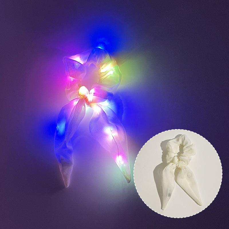 Bandeau Lumineux À Led Pour Cheveux, Accessoire Pour Cheveux Brillant, Idéal Pour Les Fêtes, Les Concerts, Les Événements Sportifs Et Halloween.