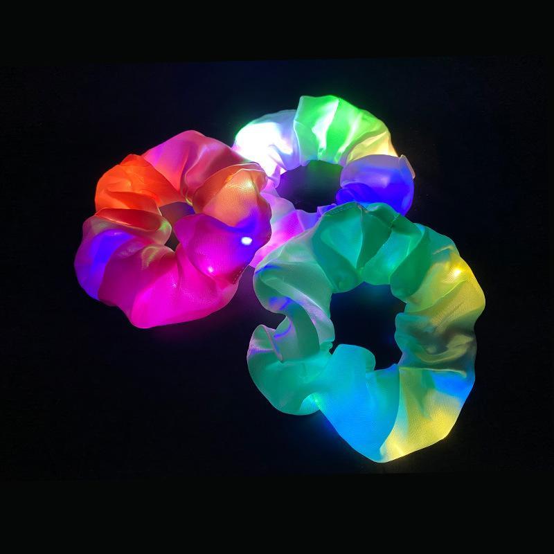 Bandeau Lumineux À Led Pour Cheveux, Accessoire Pour Cheveux Brillant, Idéal Pour Les Fêtes, Les Concerts, Les Événements Sportifs Et Halloween.