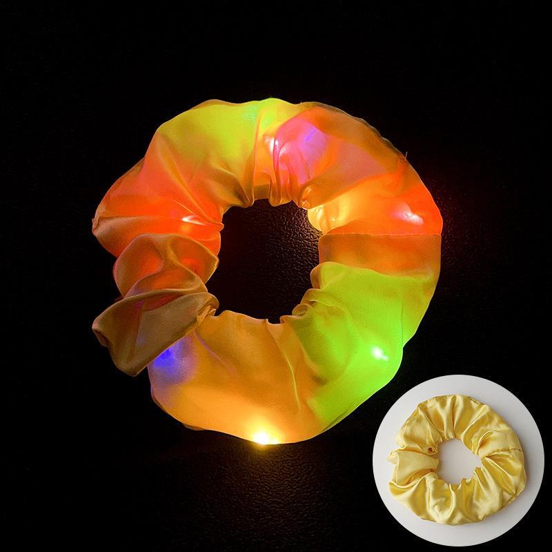 Bandeau Lumineux À Led Pour Cheveux, Accessoire Pour Cheveux Brillant, Idéal Pour Les Fêtes, Les Concerts, Les Événements Sportifs Et Halloween.