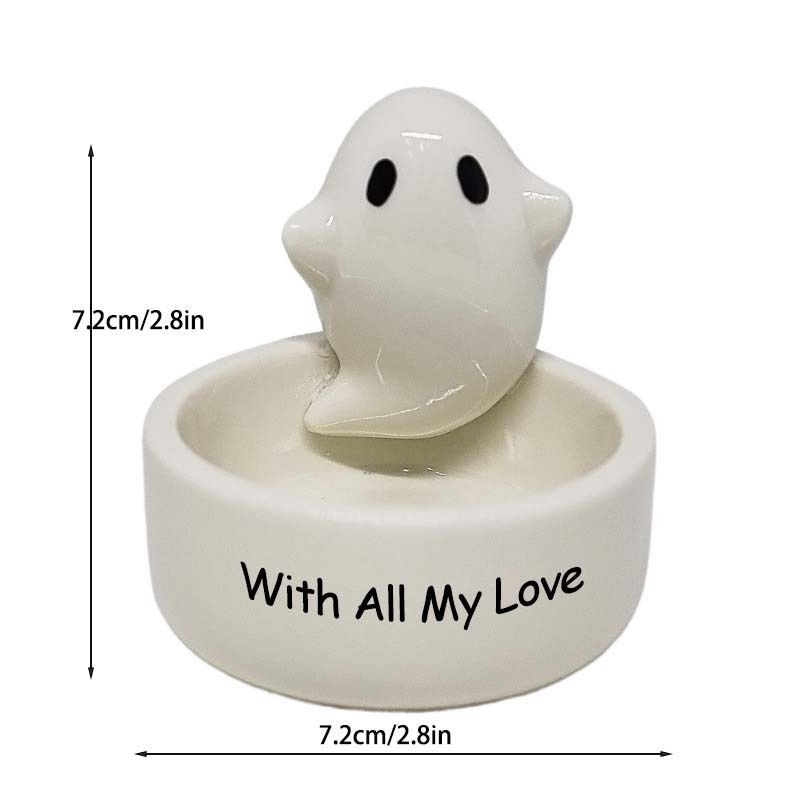 Bougeoirs En Céramique Avec Texte Personnalisé, Motif Chat, Uniquement En Céramique