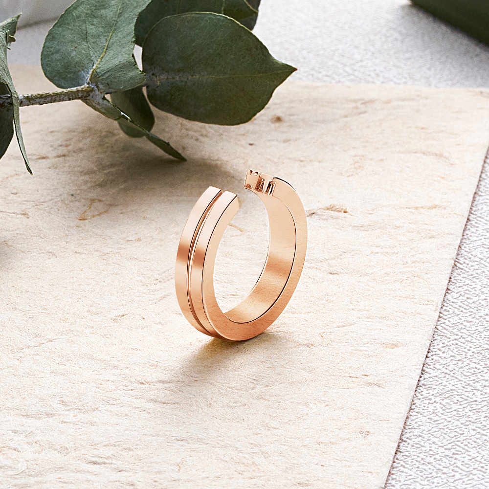 Custom Initial Ring Personalized Ring With Letters Design Unique Gift For Lovers