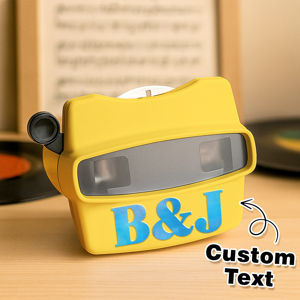 Custom 3D Viewfinder and Reel Personalized Gift with your own photos Text and Photo Viewer Multiple Films Available Gifts Idea