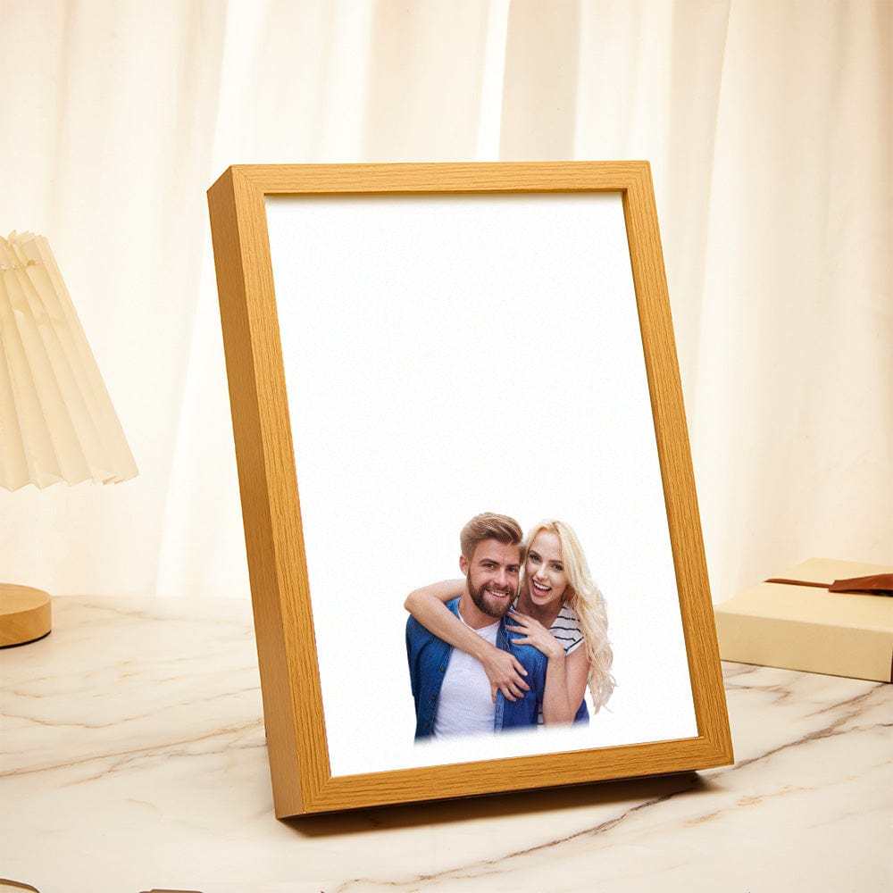 Veilleuse Photo Personnalisée Miracle Avec Motif De Nom Personnalisé, Cadeau Créatif Pour Les Amoureux Des Animaux