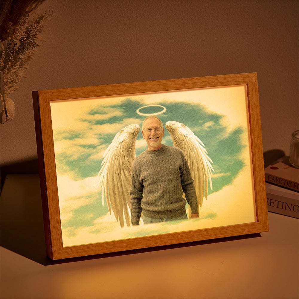 Veilleuse Photo Personnalisée Miracle Avec Motif De Nom Personnalisé, Cadeau Créatif Pour Les Amoureux Des Animaux