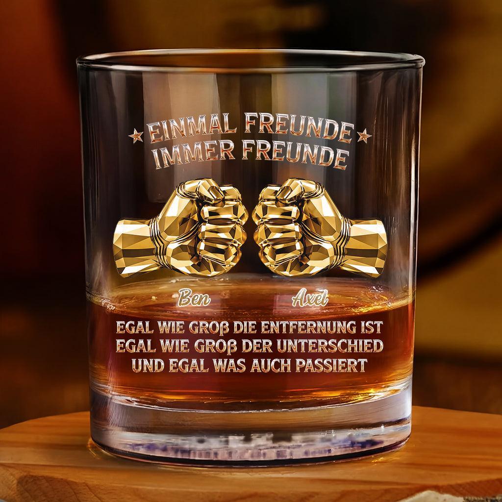 [3D Printing Effect] Once a Brother Always a Brother - Engraved Brother Whiskey Glass