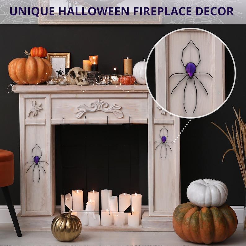 Décoration D'halloween En Forme D'araignée, Décorations De Fenêtre Uniques À Offrir À Vos Amis