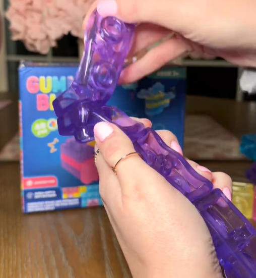 GUMMY BLOCK: 40-Piece Montessori Sensory Building Soft Blocks - CustWit