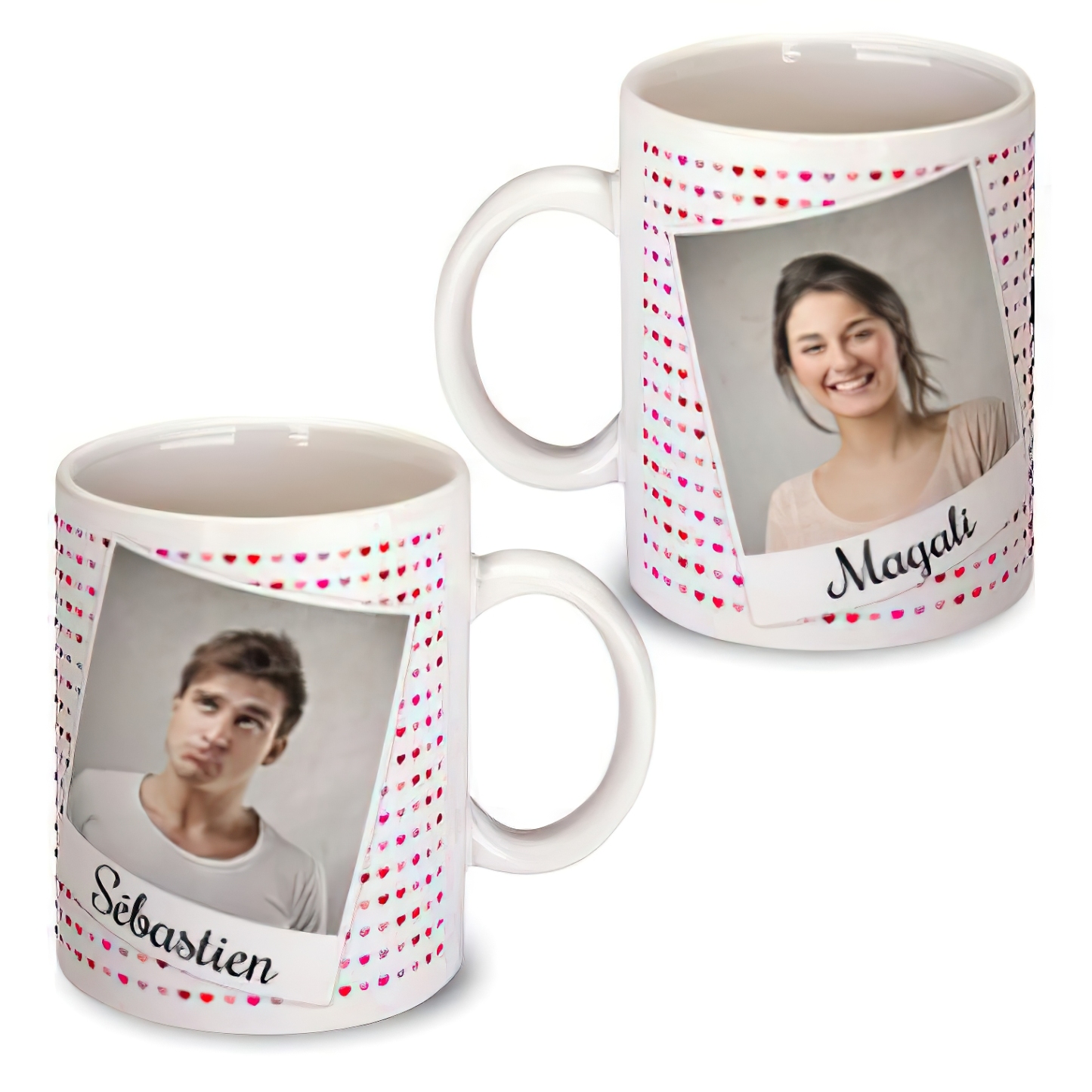 Tasse Photo D'amour Personnalisée Texte Personnalisé Ou Nom Tasse Je t'aime 11 Oz 15 Oz