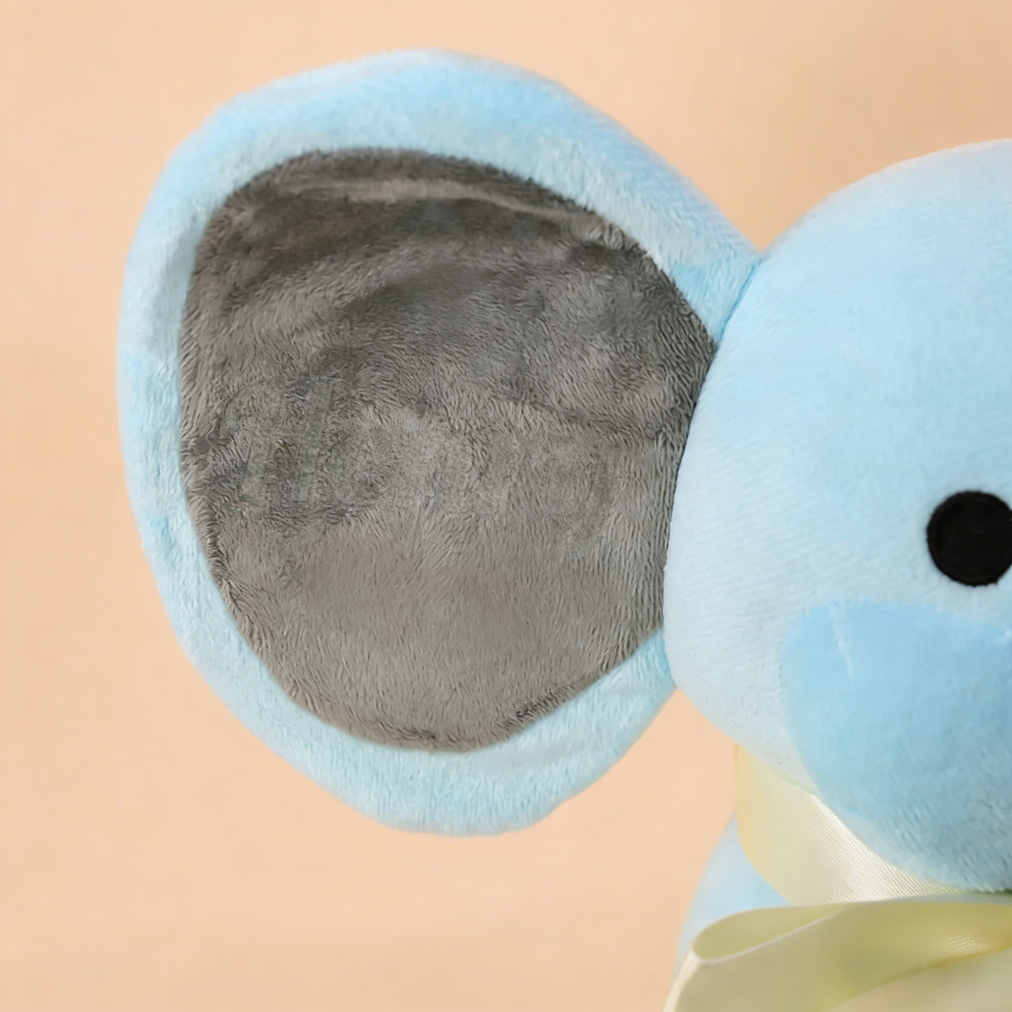 Personalized Birth Stats Elephant – Baby Comfort Plush Toy