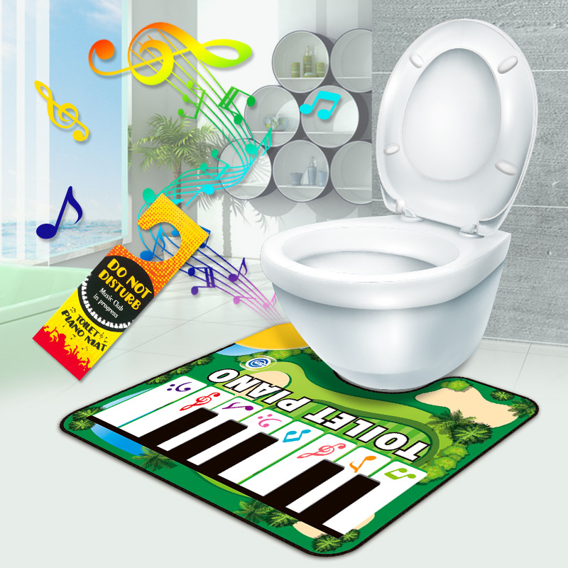 Tappetino Pianoforte da WC – Organo Elettronico da Bagno, Gioco Divertente e Regalo Originale
