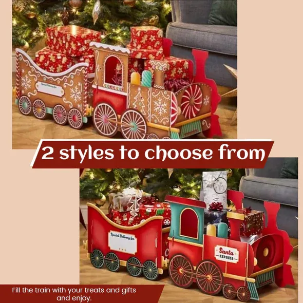 Santa's Kids Gift Train - Deliver Holiday Cheer in Style